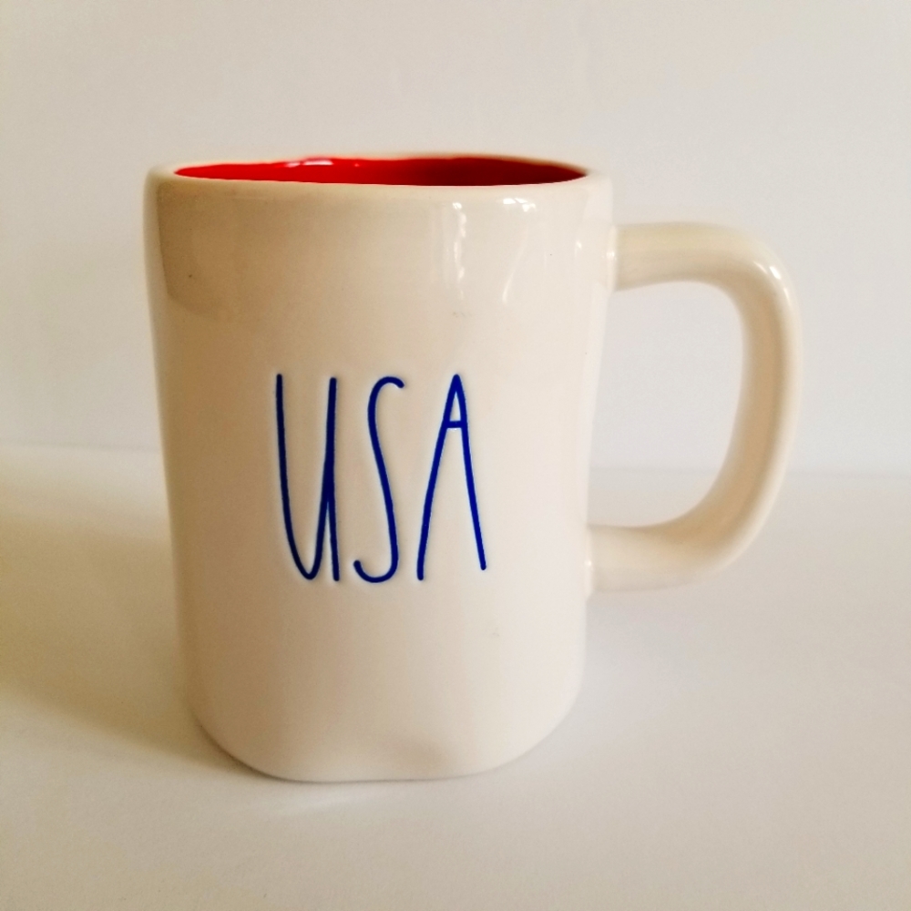 Rae Dunn USA coffee mug